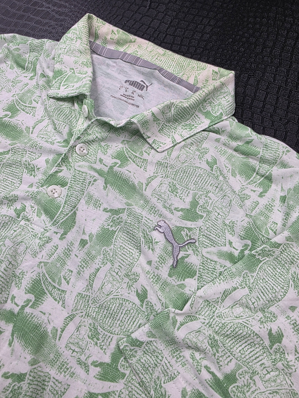 PUMA Chompers Golf Polo Swing Collection Men's Size Large